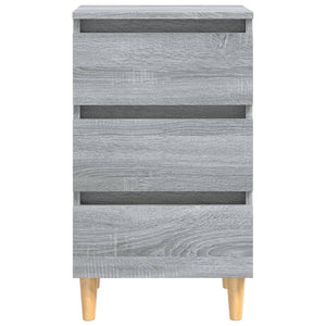Nachttische Grau Sonoma 2er-Set