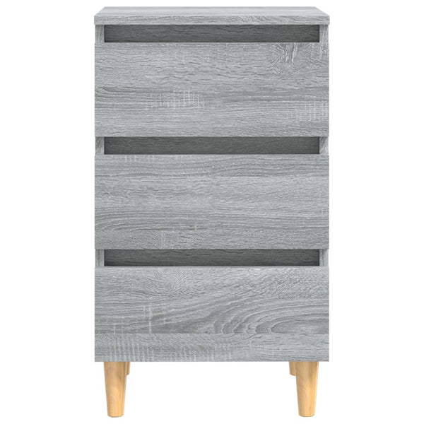 Nachttische Grau Sonoma 2er-Set