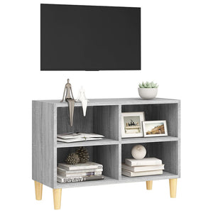 Grauer TV-Schrank Sonoma Eiche 69,5 cm
