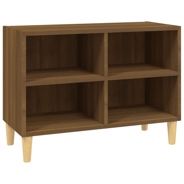 TV-Schrank Eichenoptik mit Holzbeinen