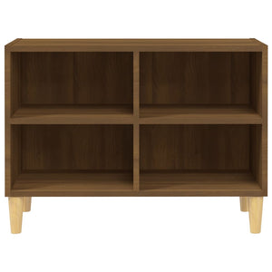 TV-Schrank Eichenoptik mit Holzbeinen