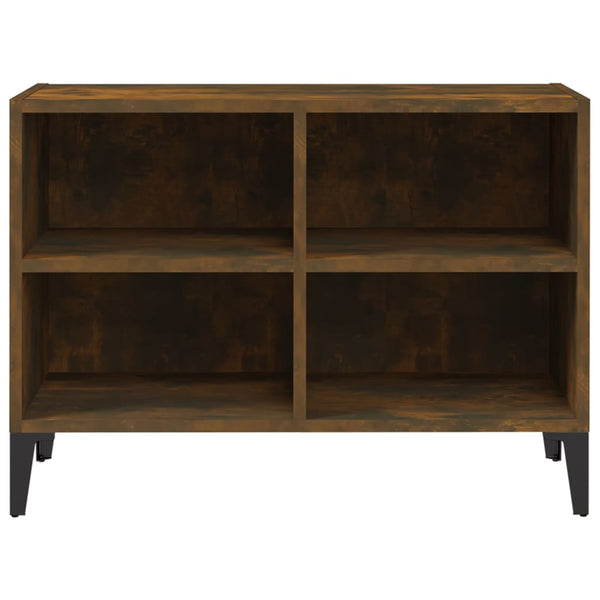 TV-Schrank Räuchereiche mit Metallbeinen
