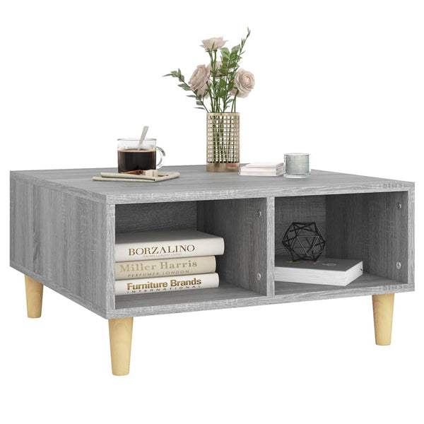 Grauer Couchtisch Sonoma 60x60 cm