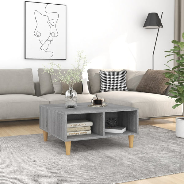 Grauer Couchtisch Sonoma 60x60 cm