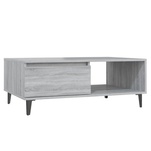Couchtisch Grau Sonoma 90x60 cm