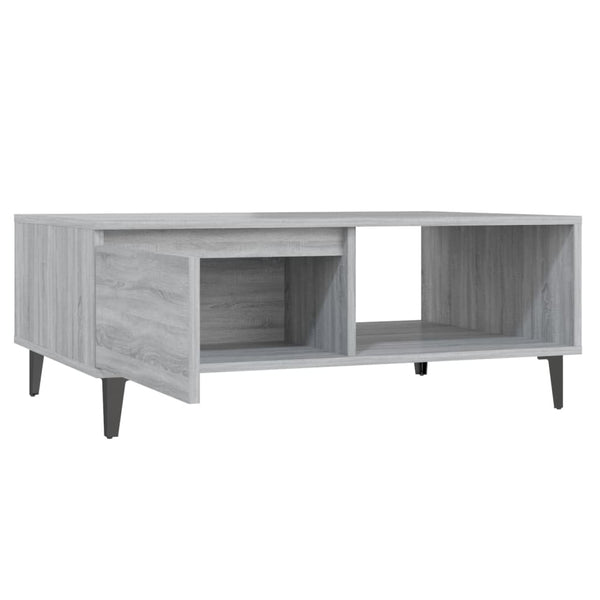 Couchtisch Grau Sonoma 90x60 cm