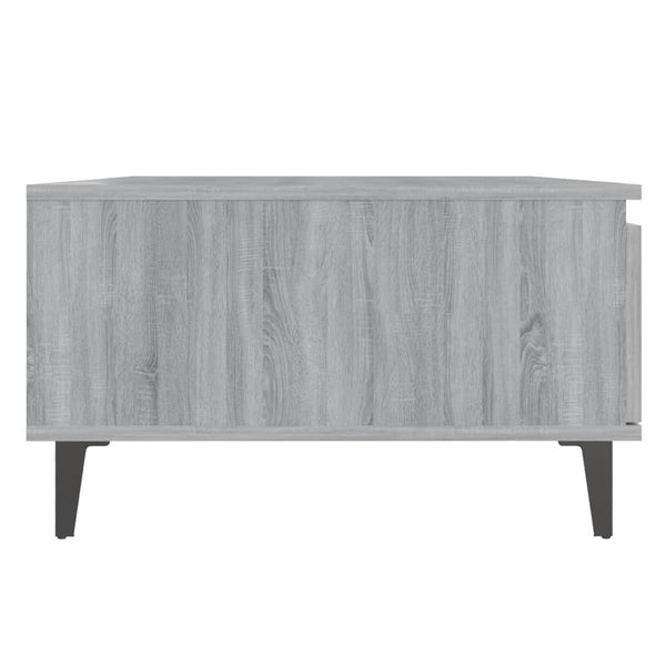 Couchtisch Grau Sonoma 90x60 cm
