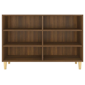 Sideboard Braun Eichenoptik, 103,5 cm