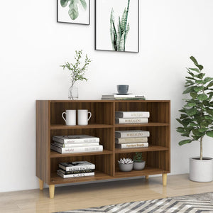 Sideboard Braun Eichenoptik, 103,5 cm