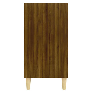 vidaXL Buffet marron aspect chêne 57x35x70 cm bois d'ingénierie