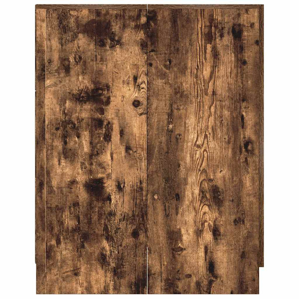 Waschmaschinenschrank Räuchereiche 71x71,5x91,5 cm
