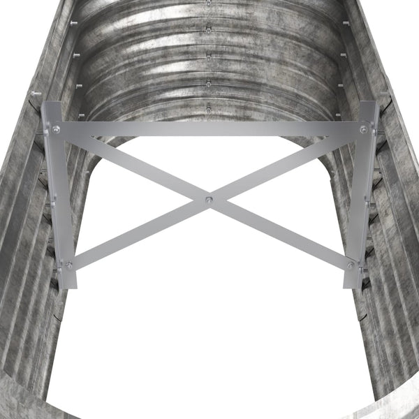 Verzinktes Stahl Hochbeet, 114cm