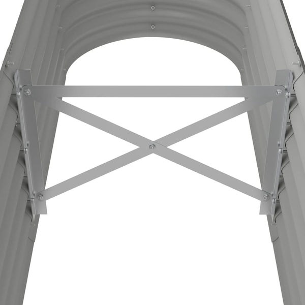 Verzinktes Stahl Hochbeet, 152 cm
