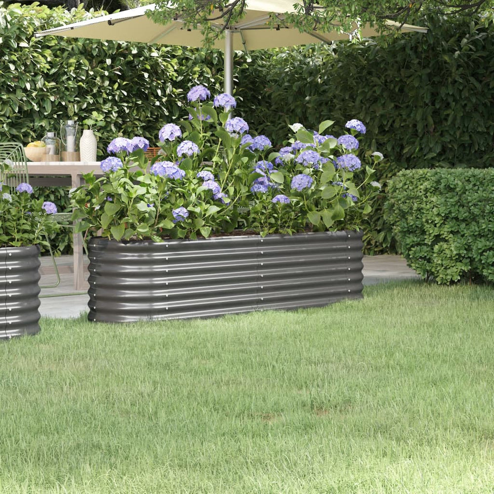Verzinktes Stahl Hochbeet, 152 cm