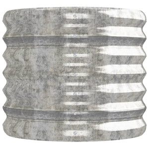 Verzinktes Stahl Hochbeet, 152cm, Silber