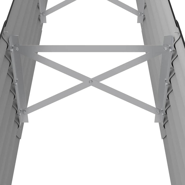 Verzinktes Stahl Hochbeet Anthrazit 224cm