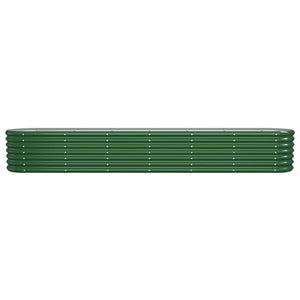 Verzinktes Stahl Hochbeet, 260cm, Grün