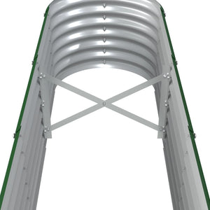 Verzinktes Stahl Hochbeet, 332cm, Grün