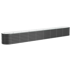 Verzinktes Stahl Hochbeet Anthrazit 332cm