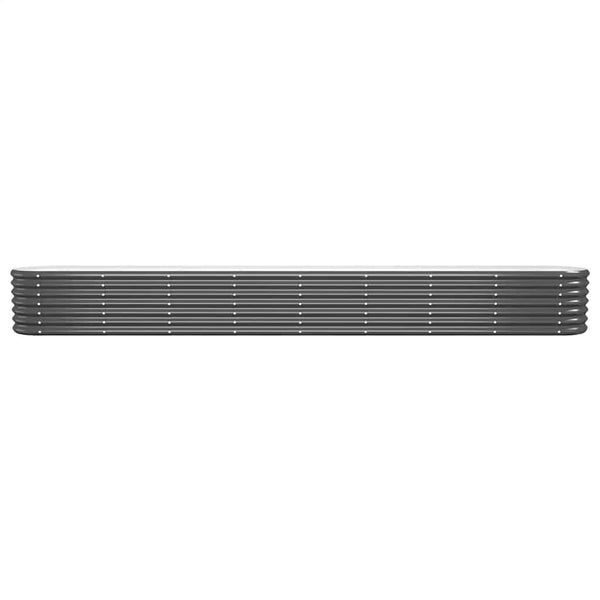 Verzinktes Stahl Hochbeet Anthrazit 332cm