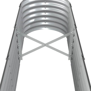 Verzinktes Stahl Hochbeet Anthrazit 332cm