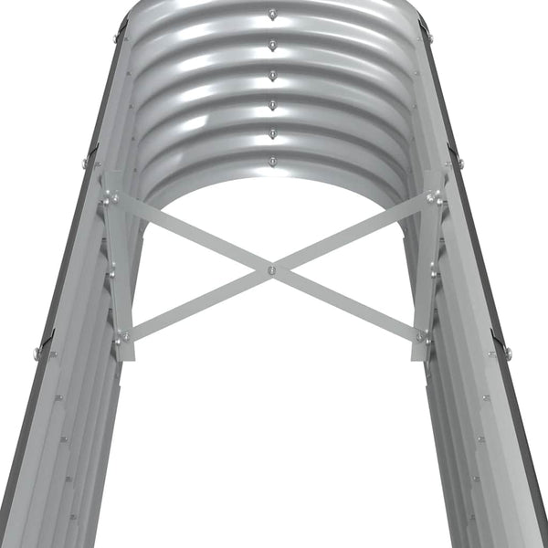 Verzinktes Stahl Hochbeet Anthrazit 332cm