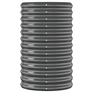 Verzinktes Stahl Hochbeet Anthrazit 224cm