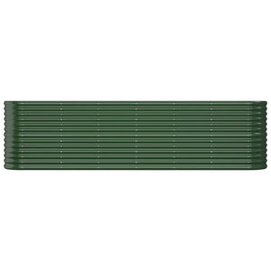 Verzinktes Stahl Hochbeet Grün 260cm
