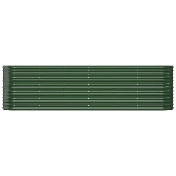 Verzinktes Stahl Hochbeet Grün 260cm