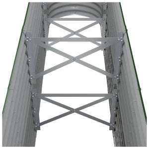 Verzinktes Stahl Hochbeet Grün 260cm
