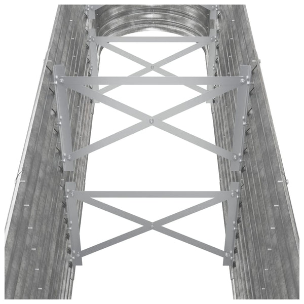Verzinktes Stahl Hochbeet 260cm