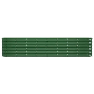 Hochbeet aus Stahl, Grün, 332 cm