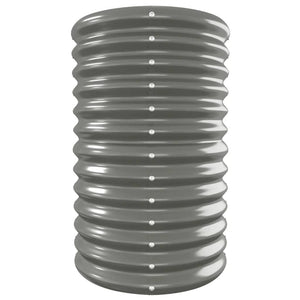 Verzinktes Stahl Hochbeet, 332 cm, Grau