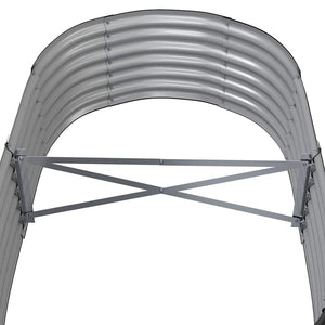 Hochbeet Anthrazit 152x80x36 cm