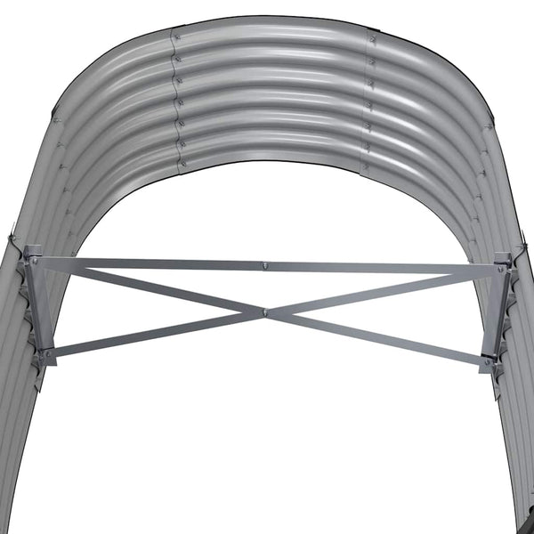 Hochbeet Anthrazit 152x80x36 cm