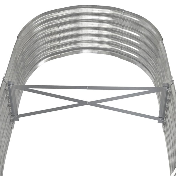 Verzinktes Stahl Hochbeet 152x80x36cm