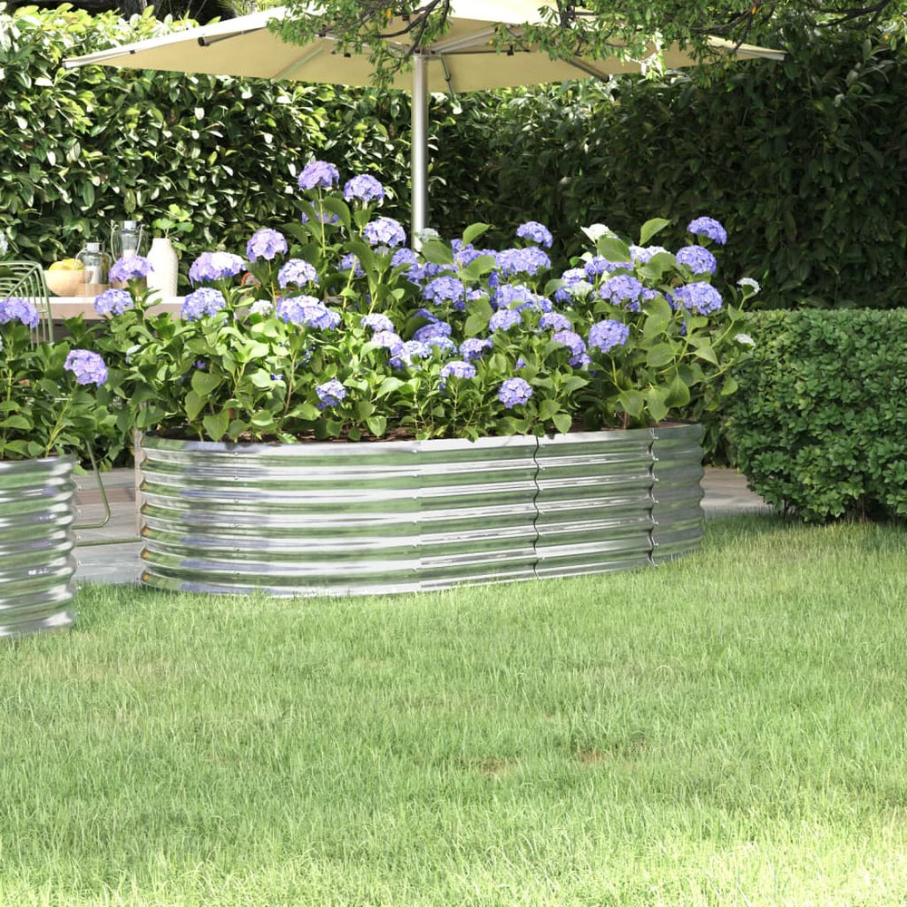 Verzinktes Stahl Hochbeet 152x80x36cm
