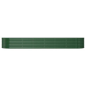 Verzinktes Stahl Hochbeet, 296 cm, Grün