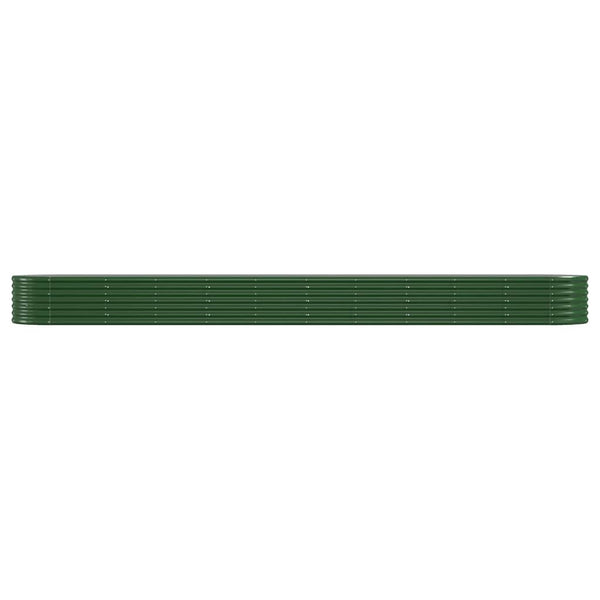 Verzinktes Stahl Hochbeet, 440 cm, Grün