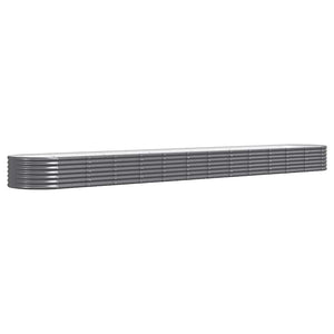 Anthrazit Hochbeet aus verzinktem Stahl 512 cm