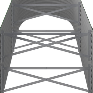 Verzinktes Stahl Hochbeet Grün 296cm