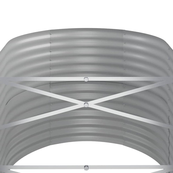 Anthrazit Verzinktes Stahl Hochbeet 440 cm