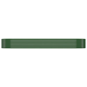 Verzinktes Stahl Hochbeet, 322cm, Grün