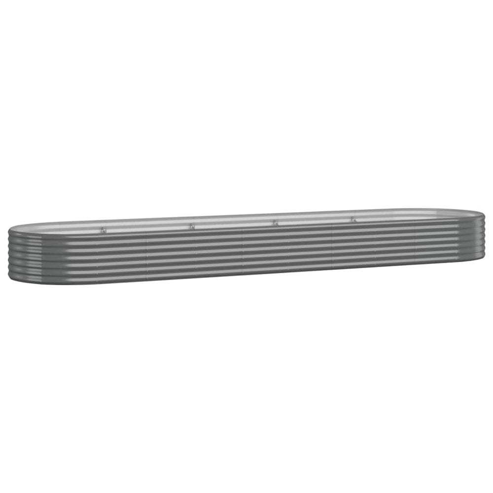 Verzinktes Stahl Hochbeet 396x100x36 cm