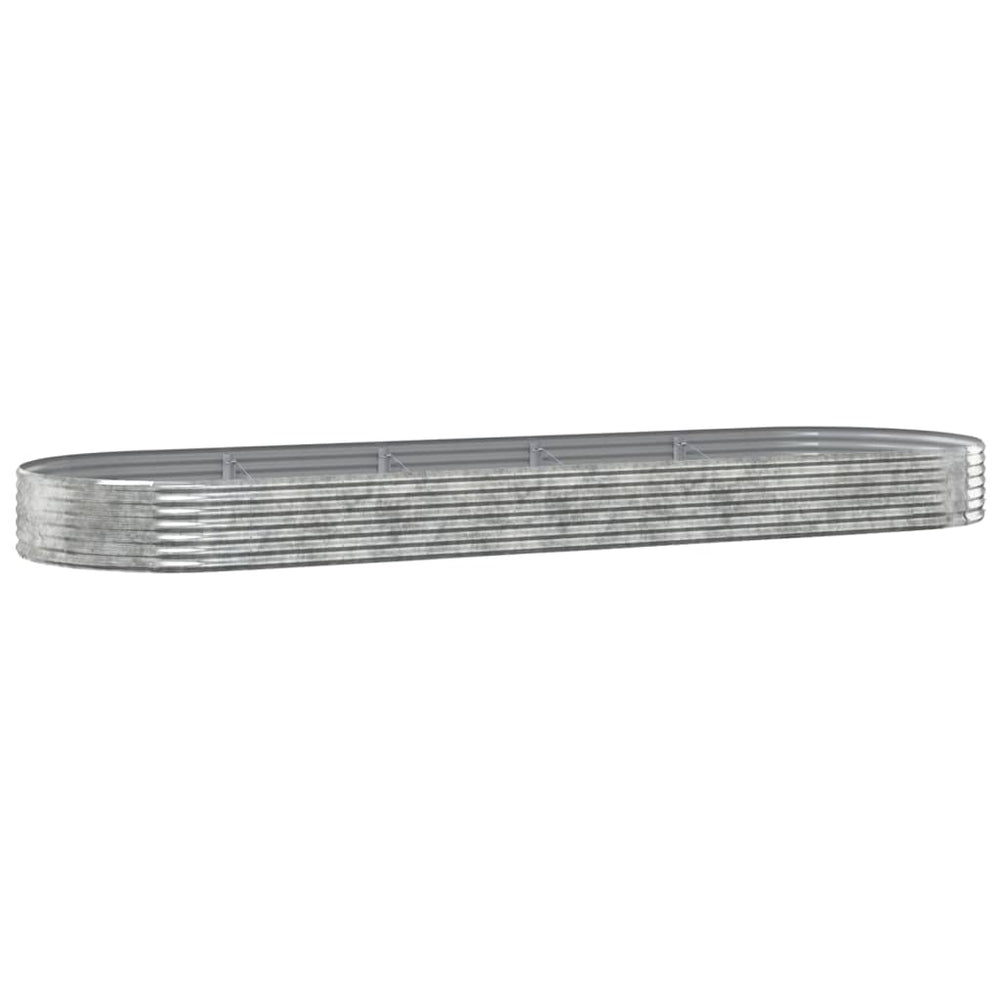 Verzinktes Stahl Hochbeet 450x140x36cm