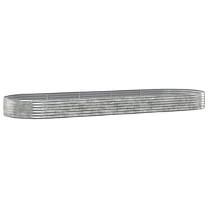 Verzinktes Stahl Hochbeet 450x140x36cm