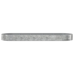 Verzinktes Stahl Hochbeet 450x140x36cm