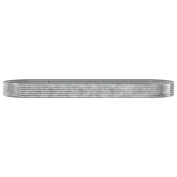 Verzinktes Stahl Hochbeet 450x140x36cm