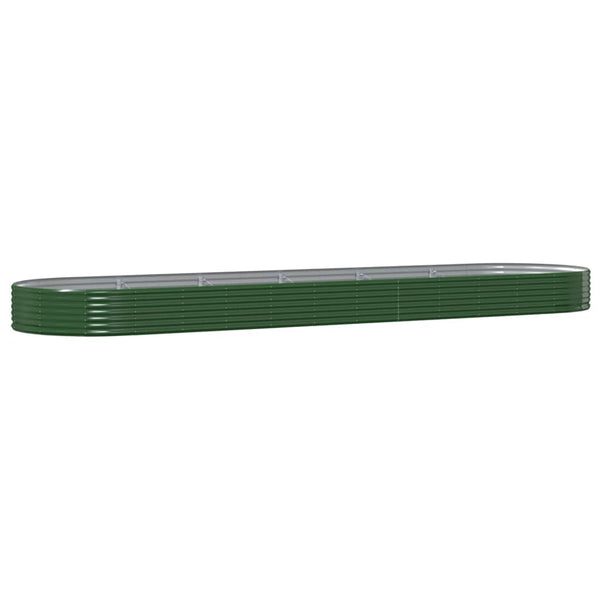 Verzinktes Stahl Hochbeet, 523 cm, Grün