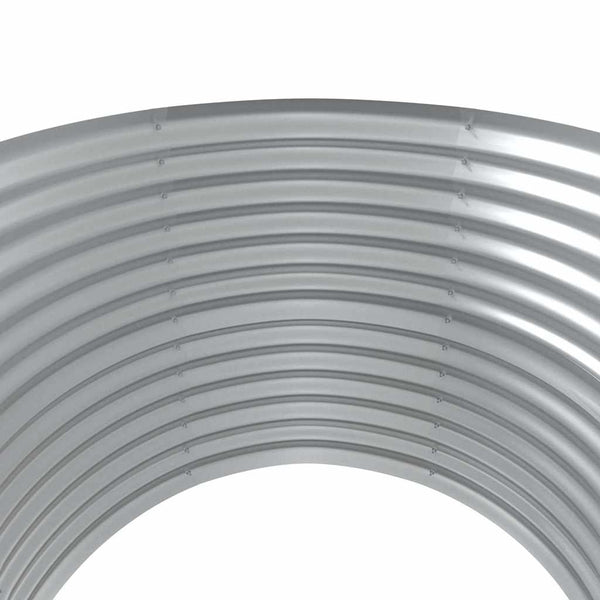 Verzinktes Stahl Hochbeet Anthrazit 100x100x68cm